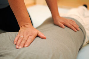 Shiatsu Rücken.-Behandlung.